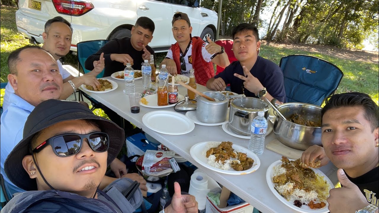 Cairns Boys Camping 2023 // BBQ Ramen Party // Snake 👀
