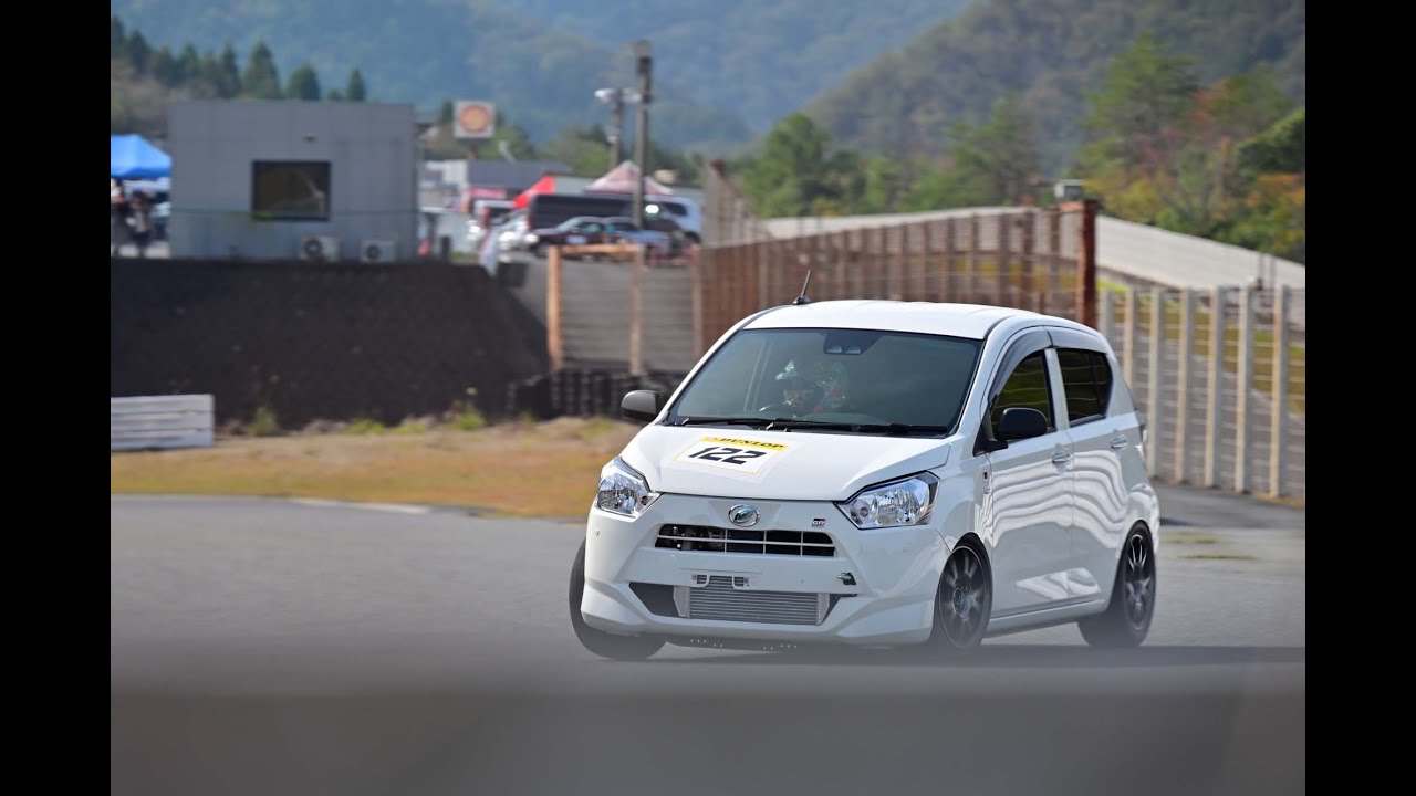 K-car MEETING予選 #122 ミライース 1分28秒台