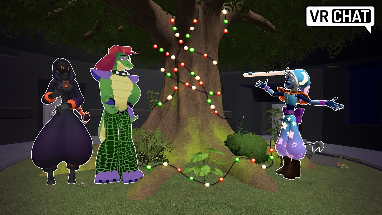 El spends the holidays with his friends in vrchat (holiday special)