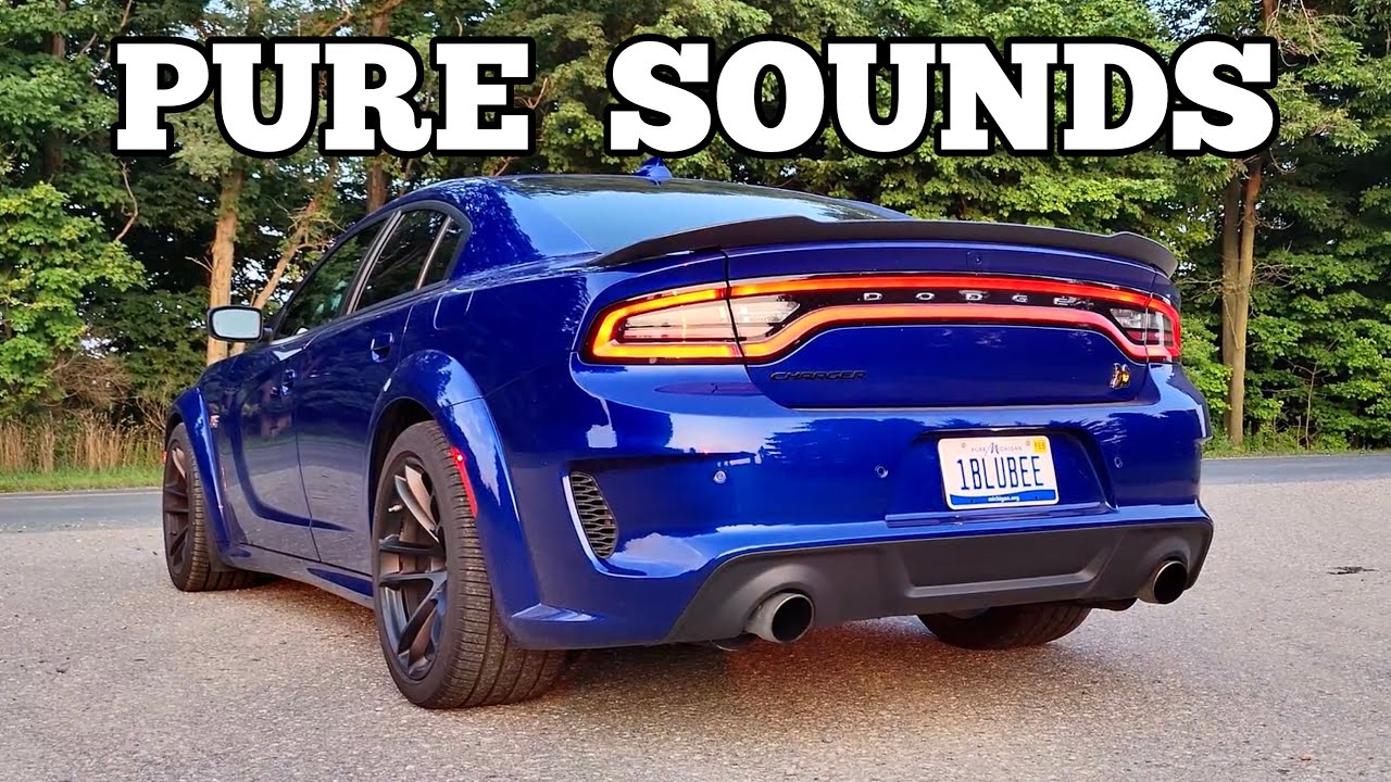 2021 Dodge Charger ScatPack Widebody Exhaust | Acceleration, Downshifts, Flybys!