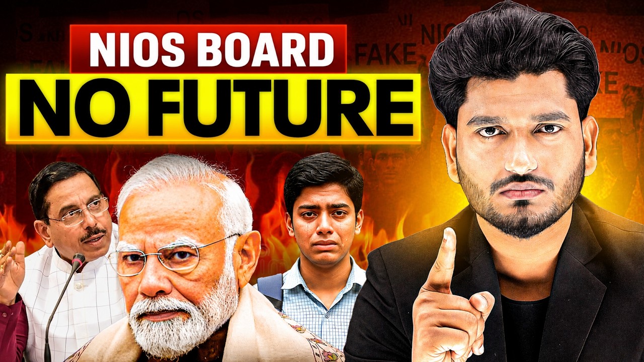 NIOS NO FUTURE? 😱 Biggest Truth Revealed! Manish Verma