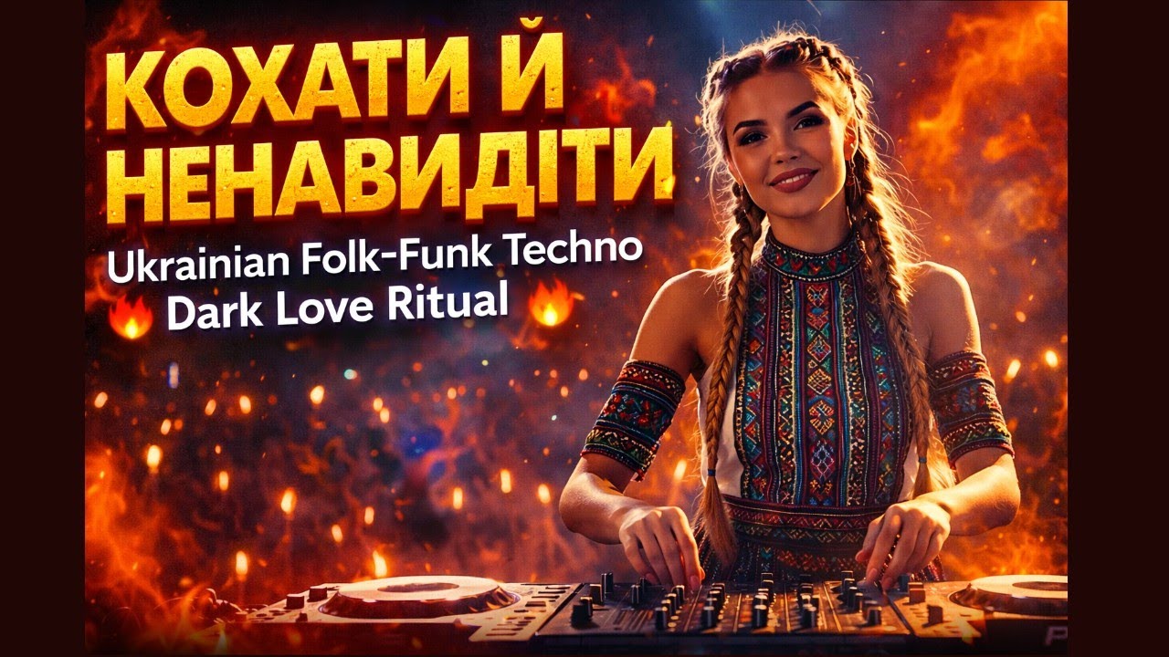 Panna UA Music — КОХАТИ Й НЕНАВИДІТИ 🔥 Ukrainian Folk-Funk Techno | Dark Love Ritual