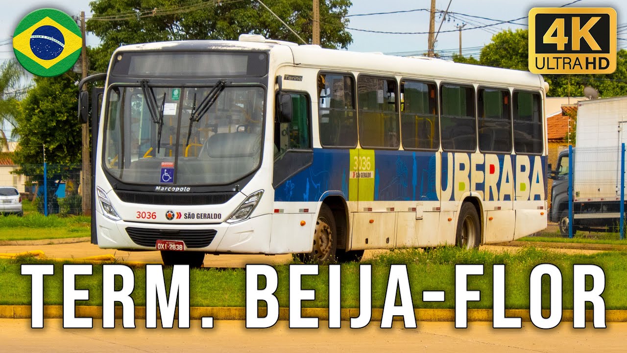 Terminal Beija-Flor/Sudoeste (Uberaba/MG) - Movimentação de Ônibus #867