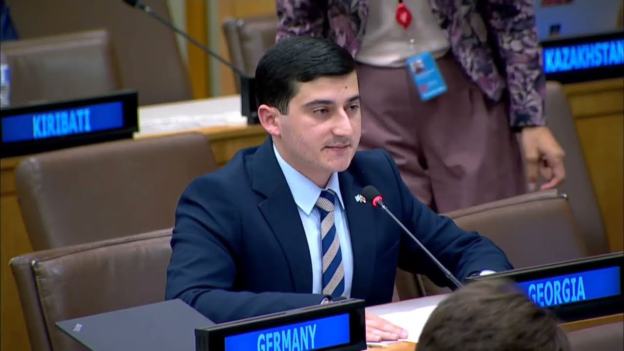 Daviti Esatia | Address at the United Nations General Assembly UNGA77, 2022