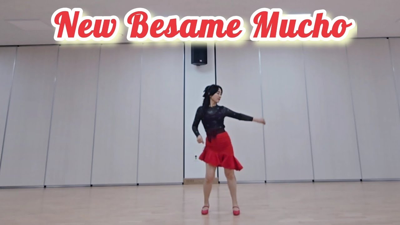 New Besame Mucho Line Dance /High Beginner/ 라인댄스