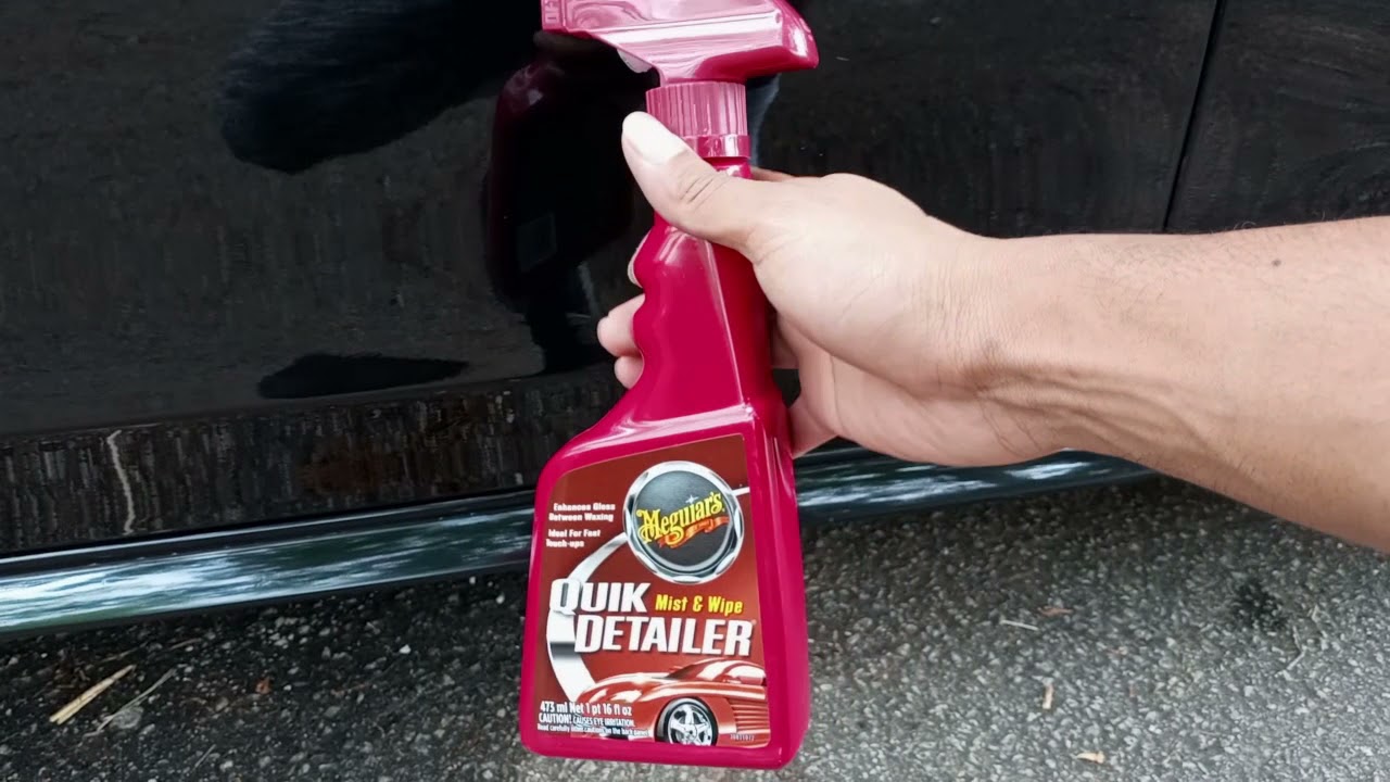 Meguiar's Quik Detailer Review(Before and After/How to) Does it work?