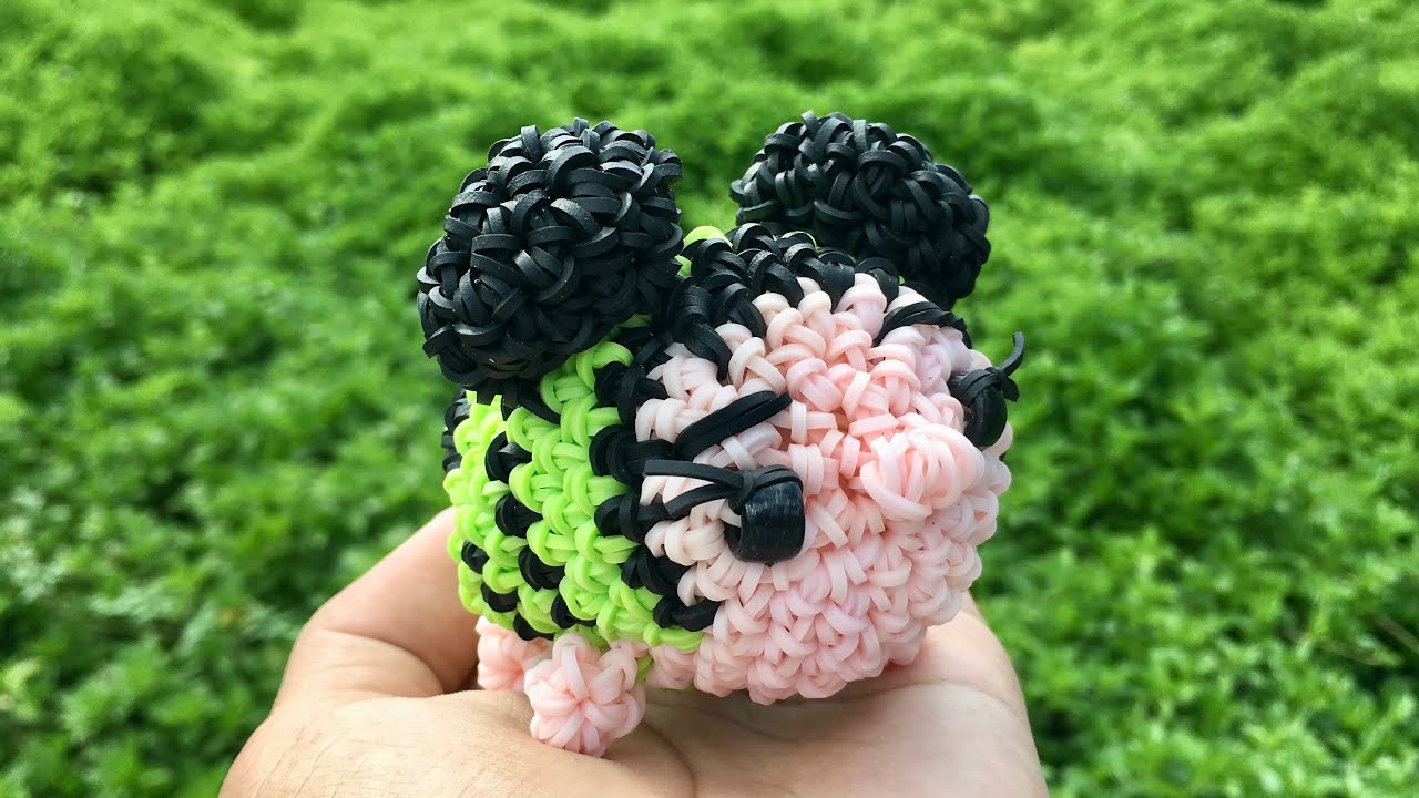 Loomigurumi Billie Eilish Tsum Tsum Tutorial~Rainbow Loom