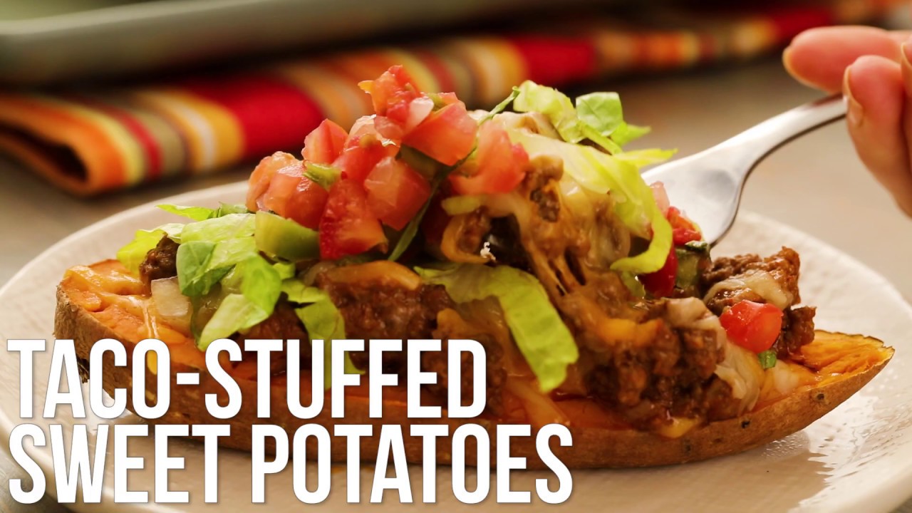 How to Make Taco-Stuffed Sweet Potatoes | EatingWell