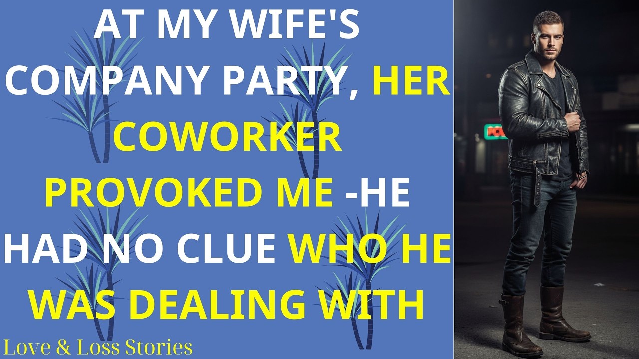 At My Wife's Company Party, Her Coworker Provoked Me — He Had No Clue Who He Was Dealing With