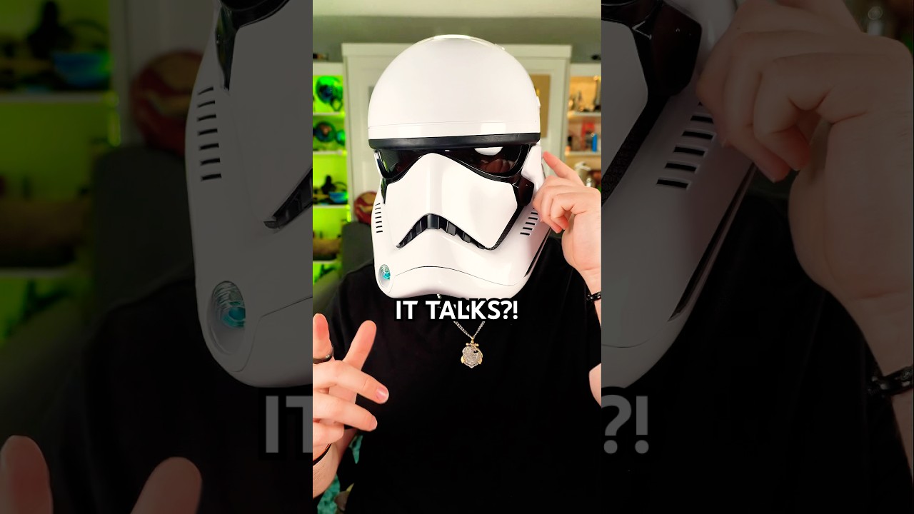 World&rsquo;s Most Realistic Stormtrooper Helmet