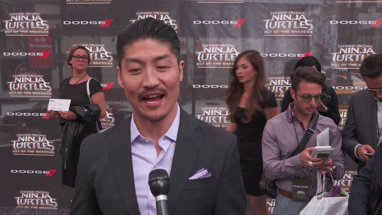 Teenage Mutant Ninja Turtles: Out of the Shadows: Brian Tee Premiere Interview | ScreenSlam