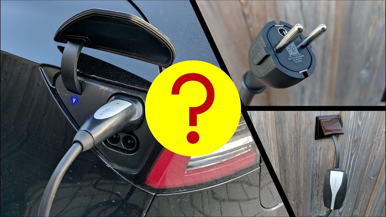 Reicht eine normale Steckdose für ein Tesla Model 3?
