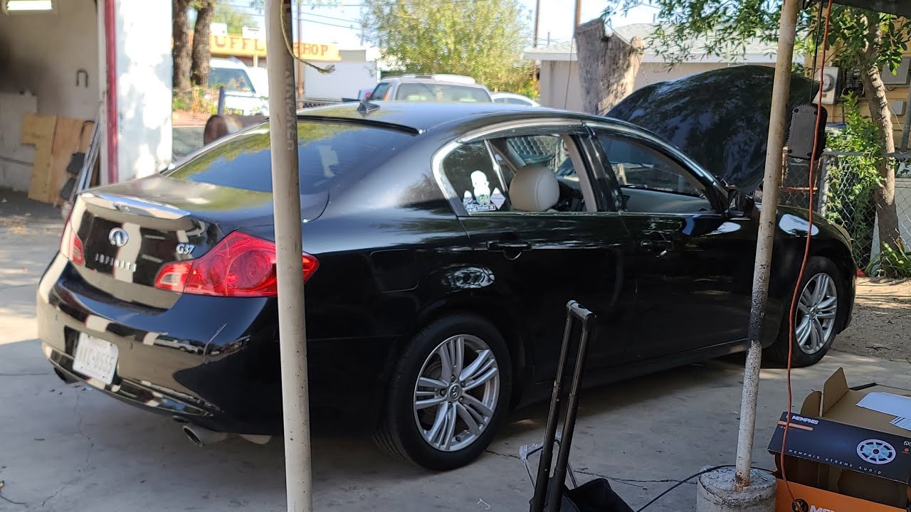 UPGRADED INFINITI G37 SOUND SYSTEM (BING BONG)