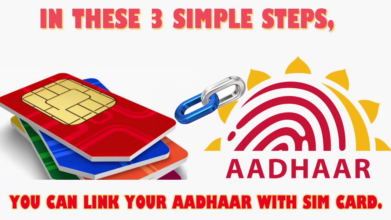 Aadhar linking with sim card