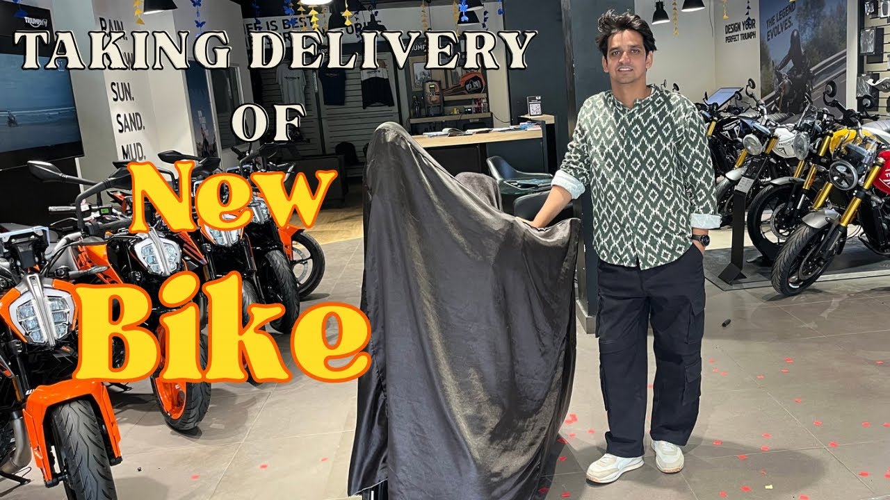 Finally Taking Delivery Of New Dream Bike | 💝 | Triumph Speed 400 | ❤️😘