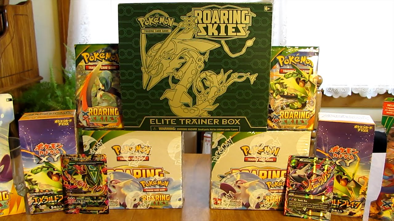 Pokemon Roaring Skies Set Information and Review
