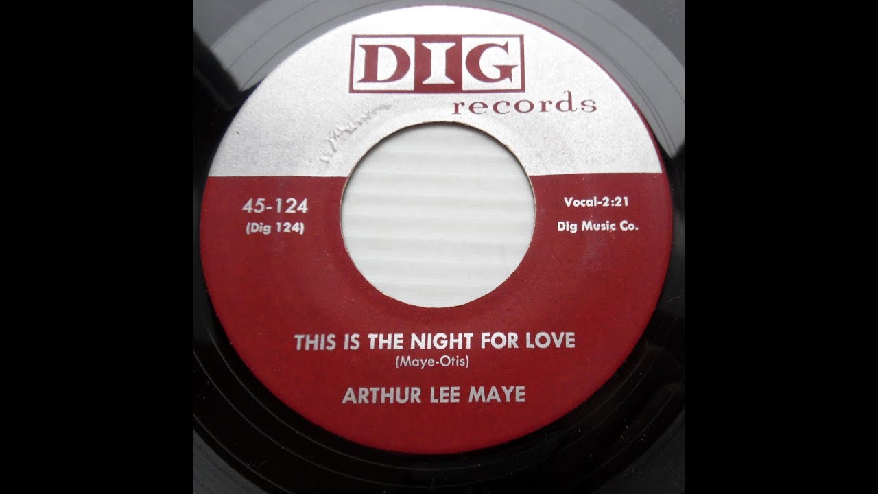Arthur Lee Maye - This Is The Night For Love 1956