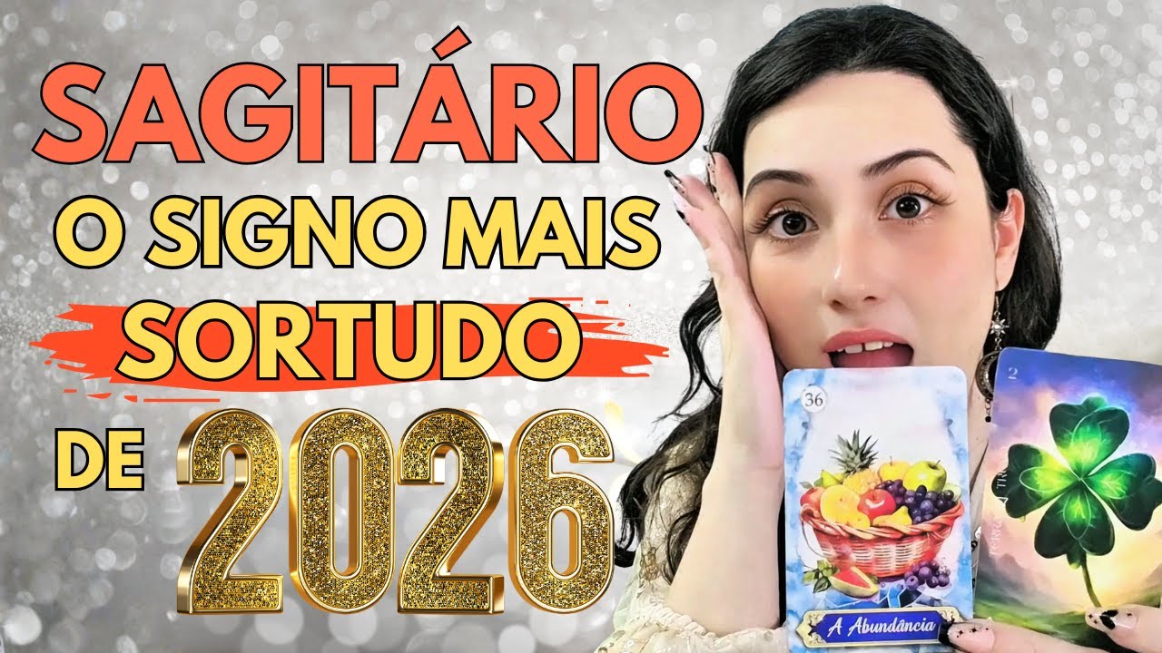 ♐SAGIT&Aacute;RIO🌟2026 A SORTE TE ABRA&Ccedil;A🍀TUDO VAI ACONTECER AO SEU FAVOR