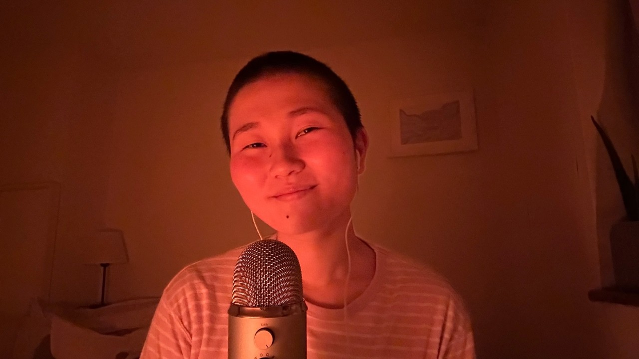 ASMR whispered guided awareness & spacious reflections in the moment ✿ just be with me