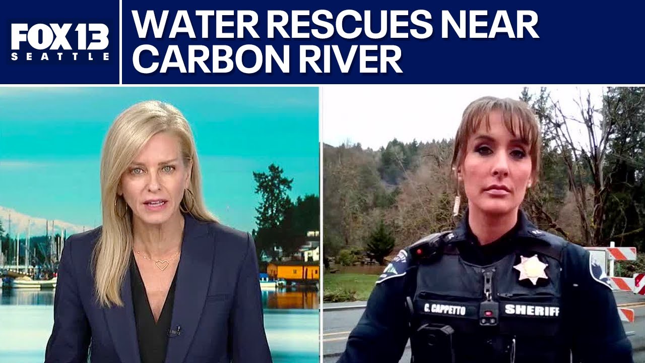 Water rescues near WA's Carbon River | FOX 13 Seattle