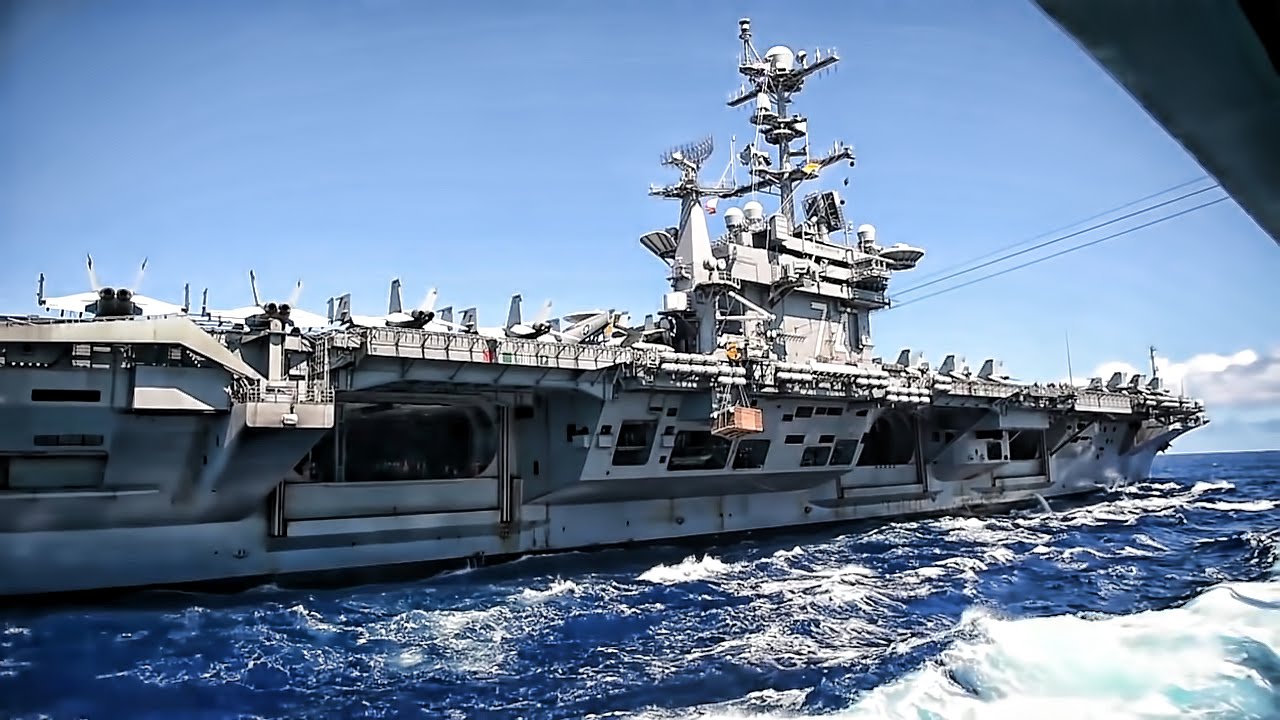 Multinational Warships Underway Replenishment • RIMPAC 2016
