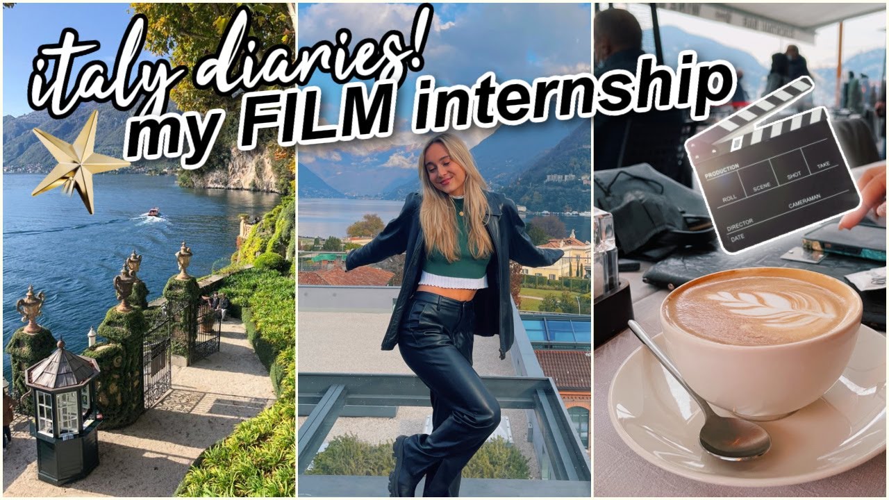 my college film internship in lake como italy!