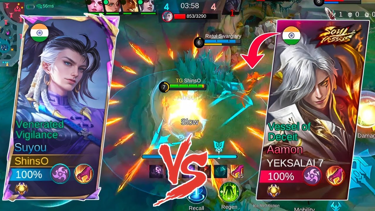 They Thought they could counter SUYOU with AAMON !! 🔥  SUYOU One Hit Build 2026   