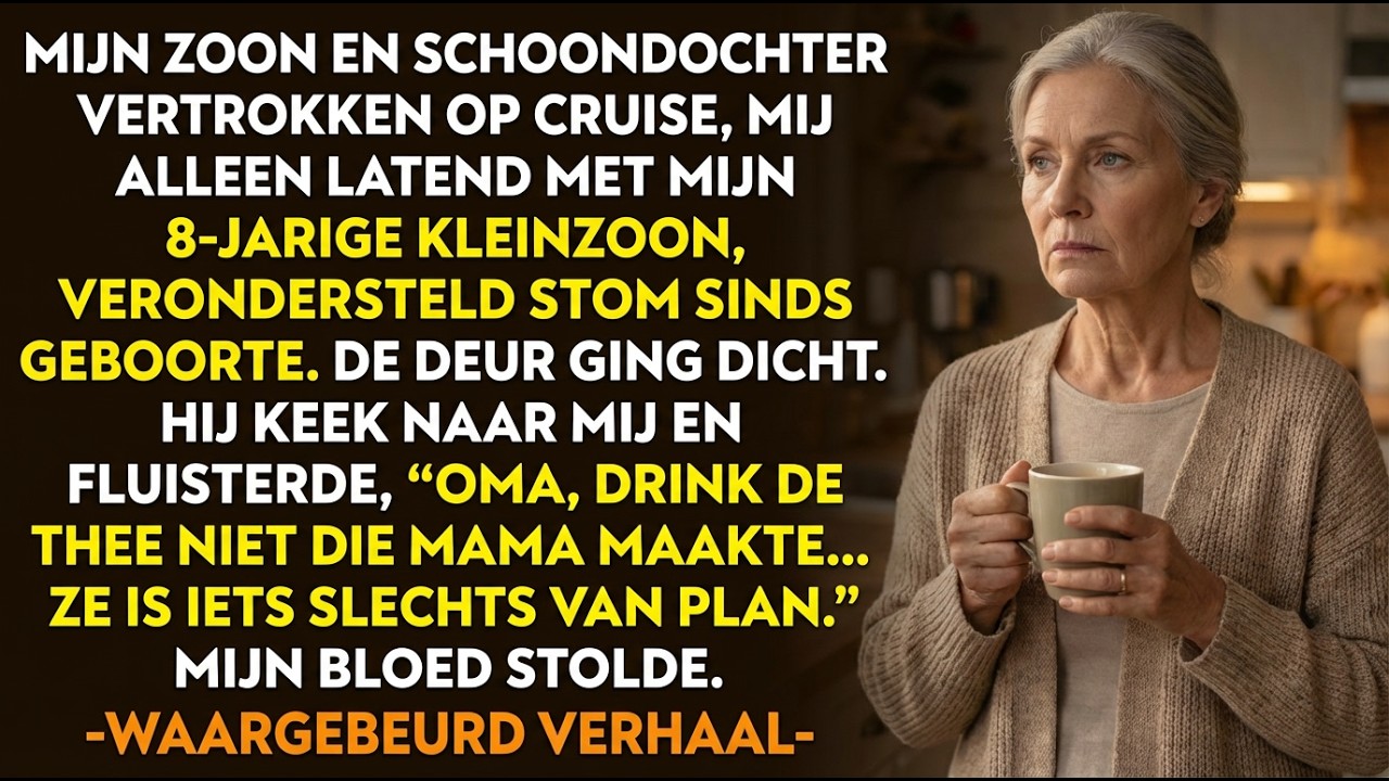 HAAR WAARGEBEURDE VERHAAL UIT TEXAS 👵💔Mijn kleinzoon sprak na jaren en redde mijn leven