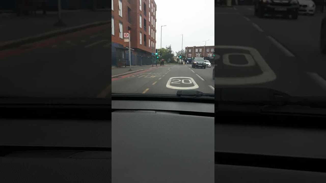 Turning right 4th exit ( Croydon) on Pond roundabout from Thornton road to London road