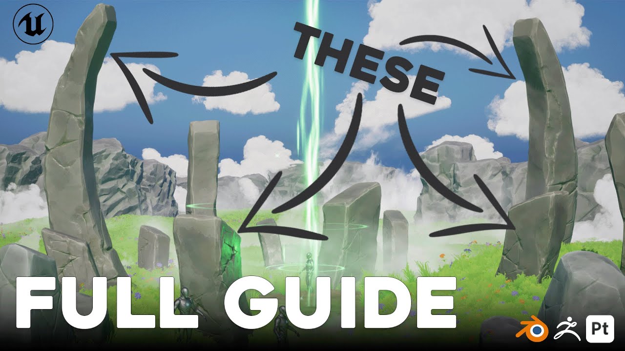 FULL GUIDE - Stylized 3D Asset Creation - in-depth sculpting and texturing principles