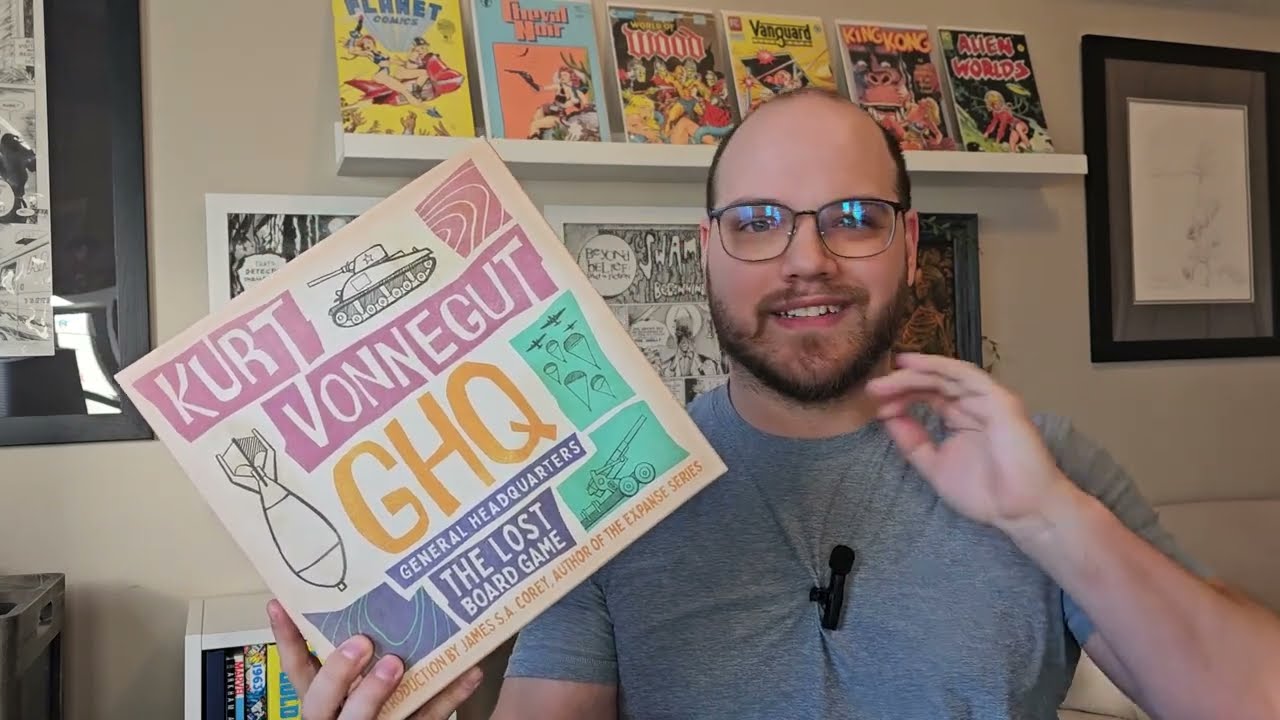 Kurt Vonnegut Made a Board Game?? GHQ - How to Play & Review