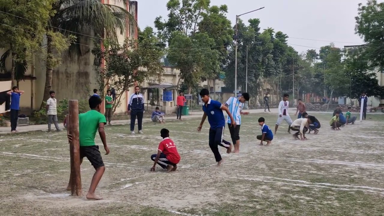 The junior boys are currently engaged in learning Kho Kho. 🏃‍♂️🤼‍♂️ #boys #learning #KhoKho 1