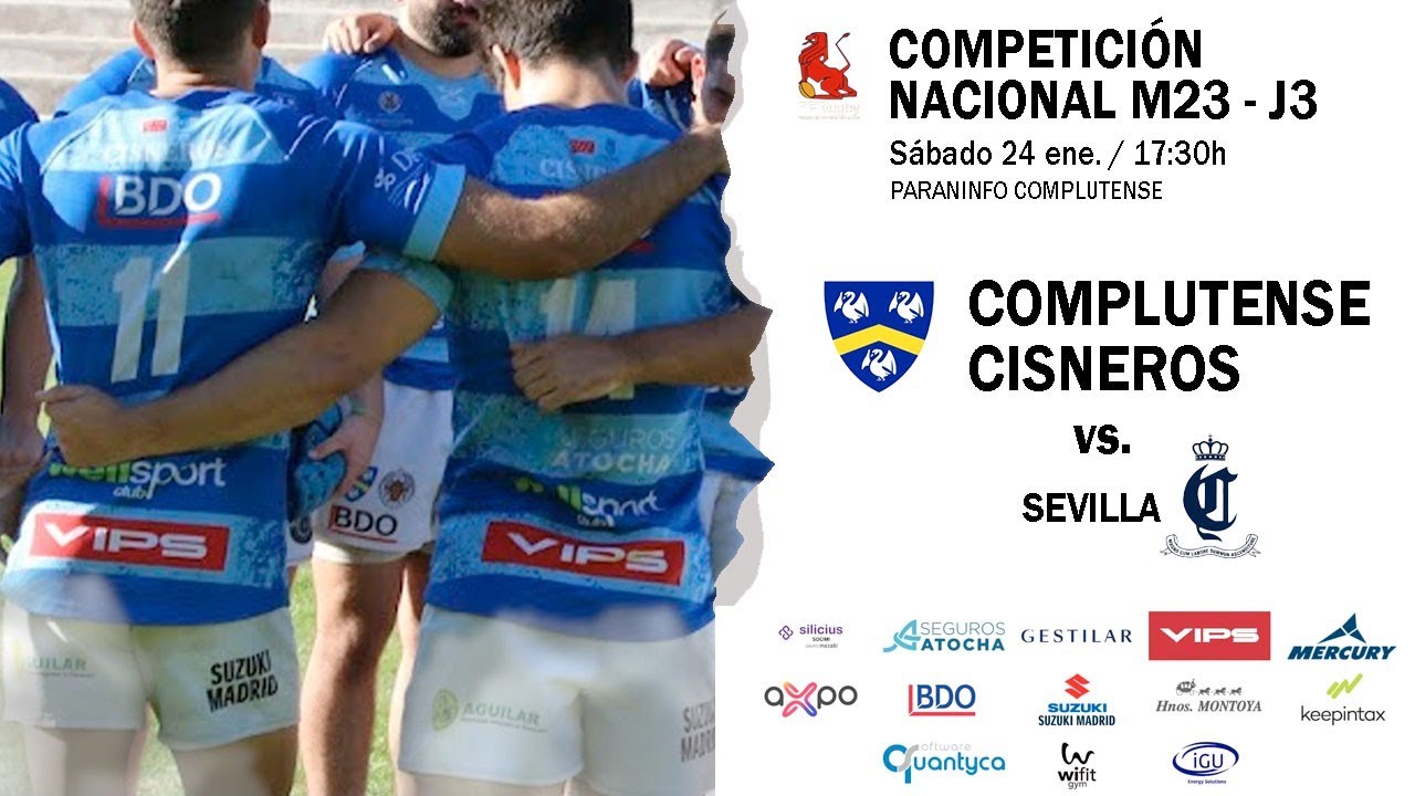 Campeonato Nacional S23 Complutense Cisneros - Ciencias Sevilla