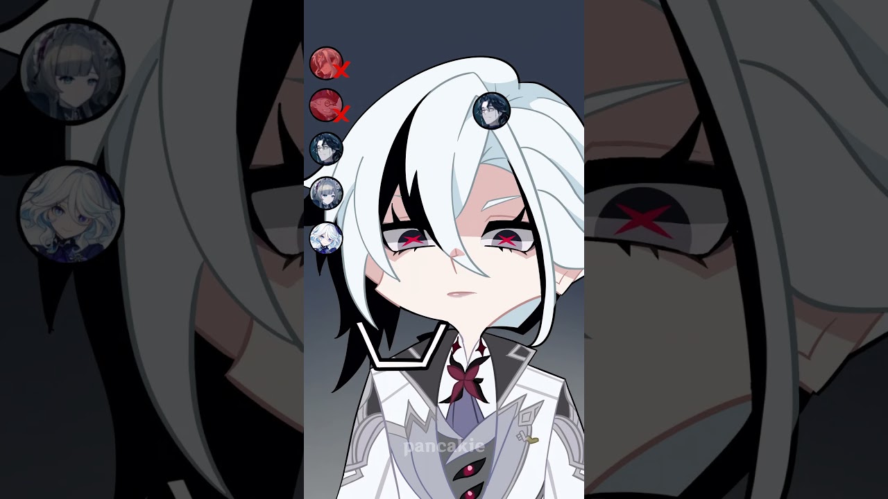What is Furina afraid of?#genshinimpact #furina  #Arlecchino #Dottore  #Sandrone #fanart #genshin