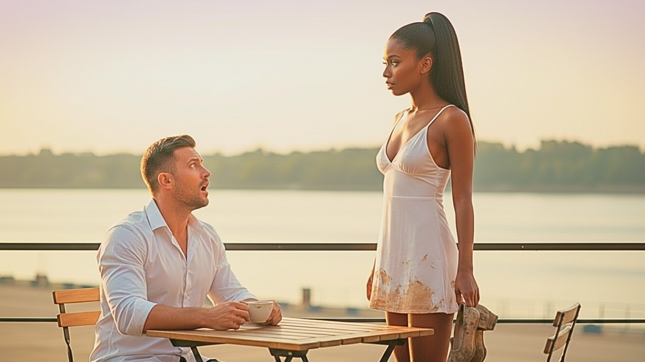 A Black Single Mom Arrived at a Blind Date Covered in Mud — The Millionaire Didn’t Expect
