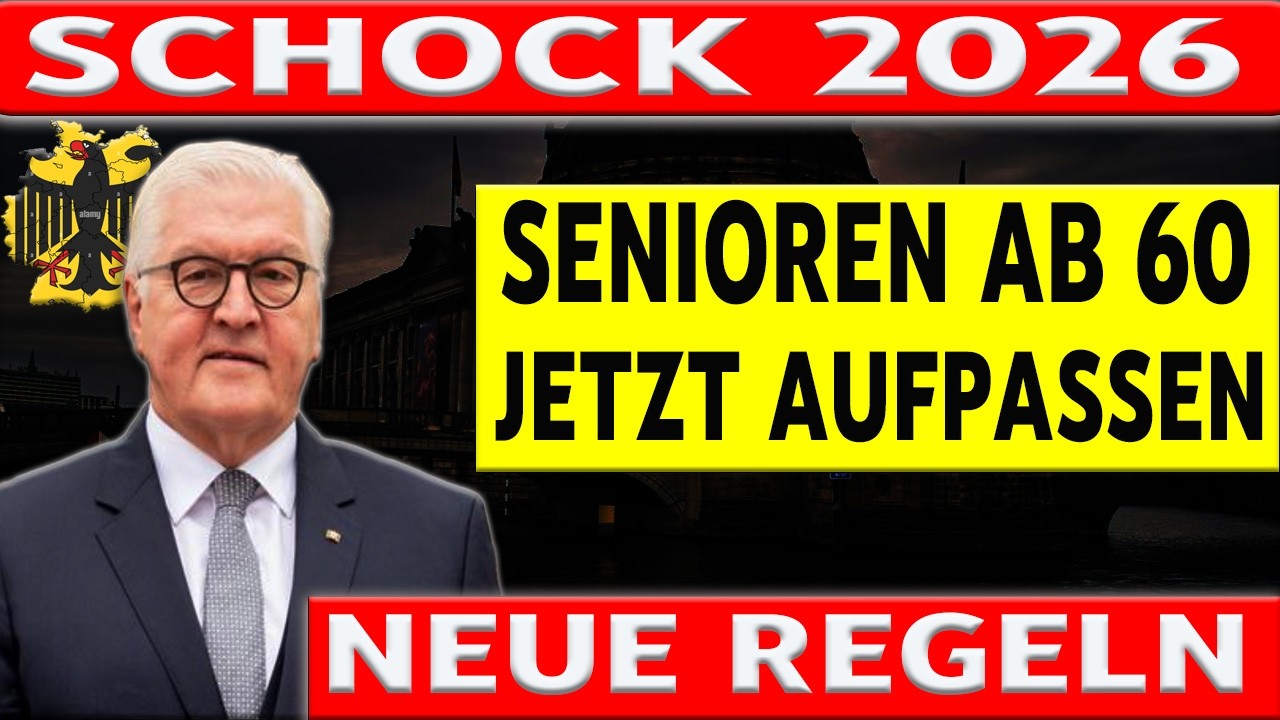 Wichtige Änderung ab März 2026: Was Senioren über 60 jetzt wissen müssen