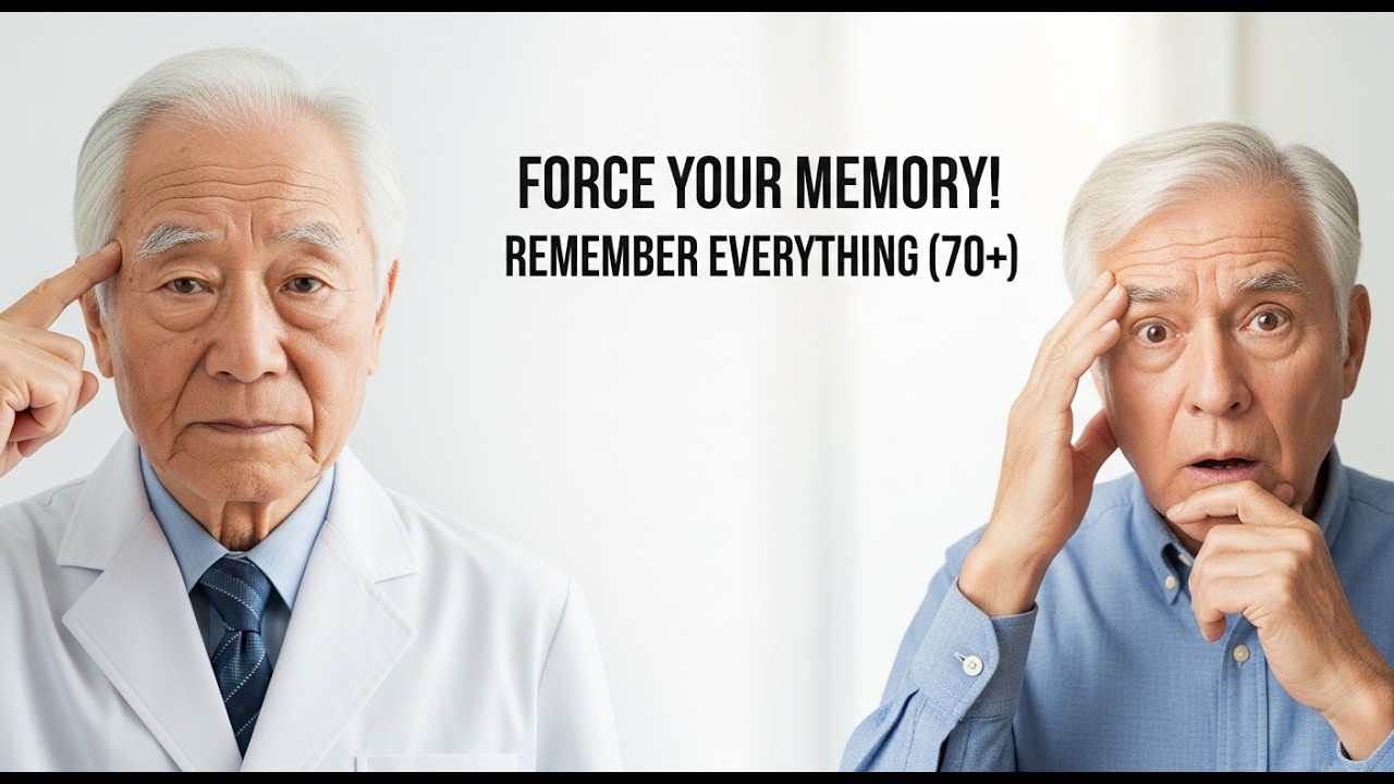 Japan’s Oldest Doctor: Force Your Brain to Remember Anything After 70 (Simple Daily Trick)