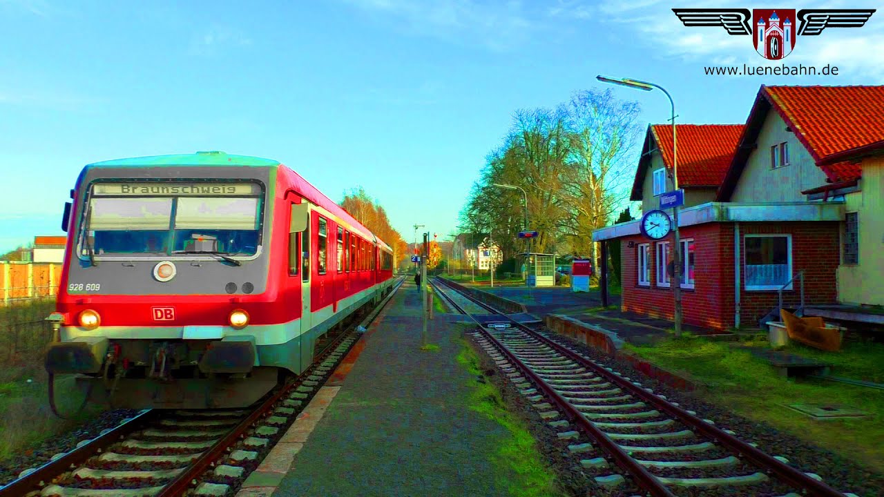 628 - Abschied auf der Mühlenbahn (Wieren - Wittingen - Gifhorn - Braunschweig)