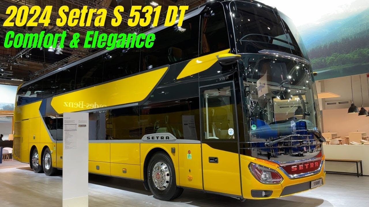 Обзор Setra S 531 DT 2024 года — откройте для себя совершенный двухэтажный автобус | TruckTube