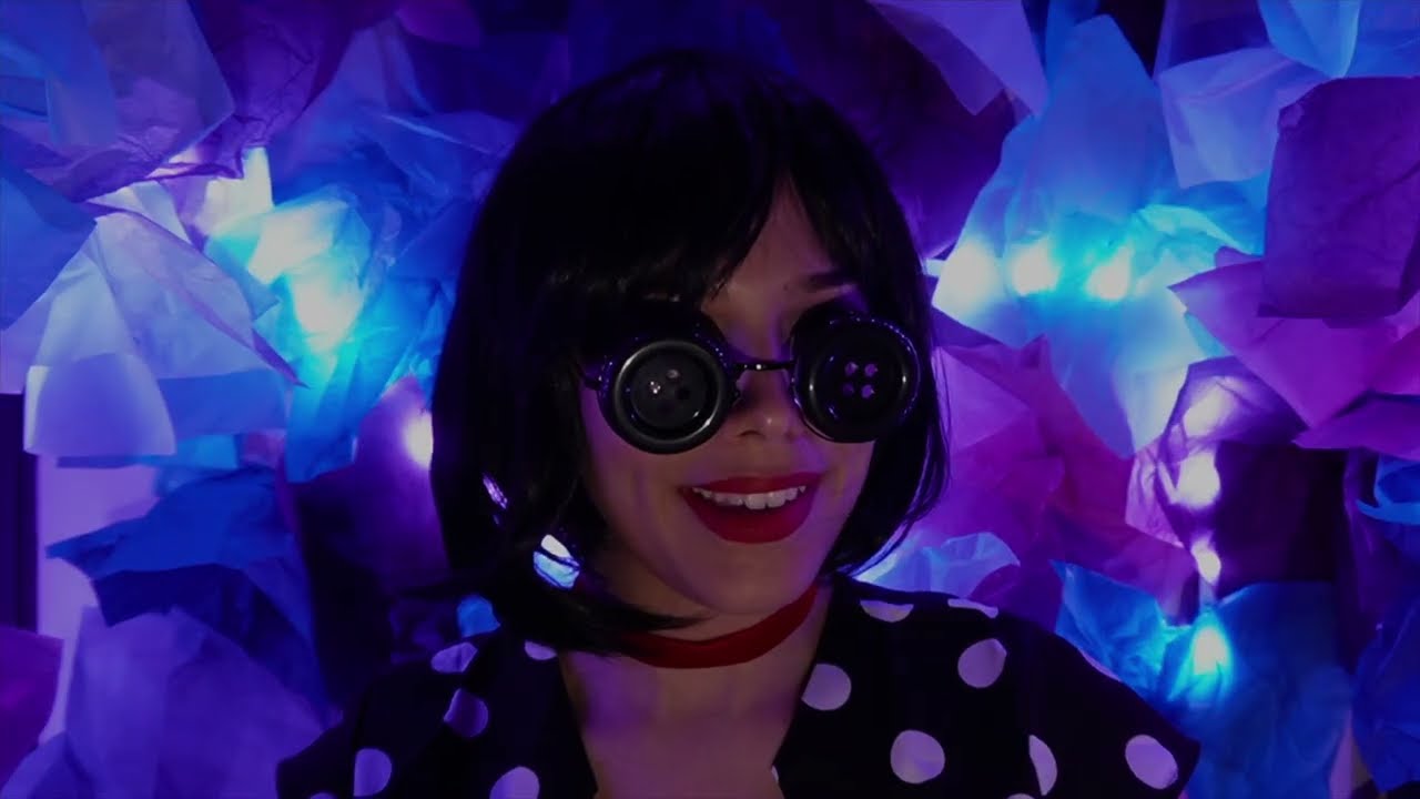 Other Mother Sews Buttons Into Your Eyes ASMR (Coraline roleplay, whispering, hand movements, web)