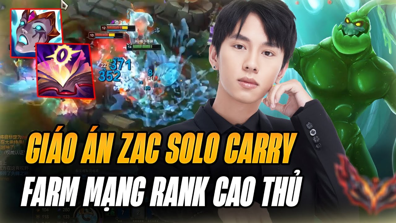 BOY1CHAMP ZAC XIAOER CÙNG GIÁO ÁN ĐI RỪNG SIÊU HỔ BÁO FARM MẠNG RANK CAO THỦ CỰC KHÉT VỚI 25 SÁCH