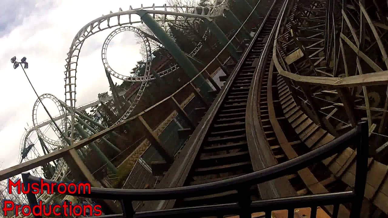 Jorris en de Draak (George and the Dragon) - FIRE - Efteling On ride HD Front Row POV