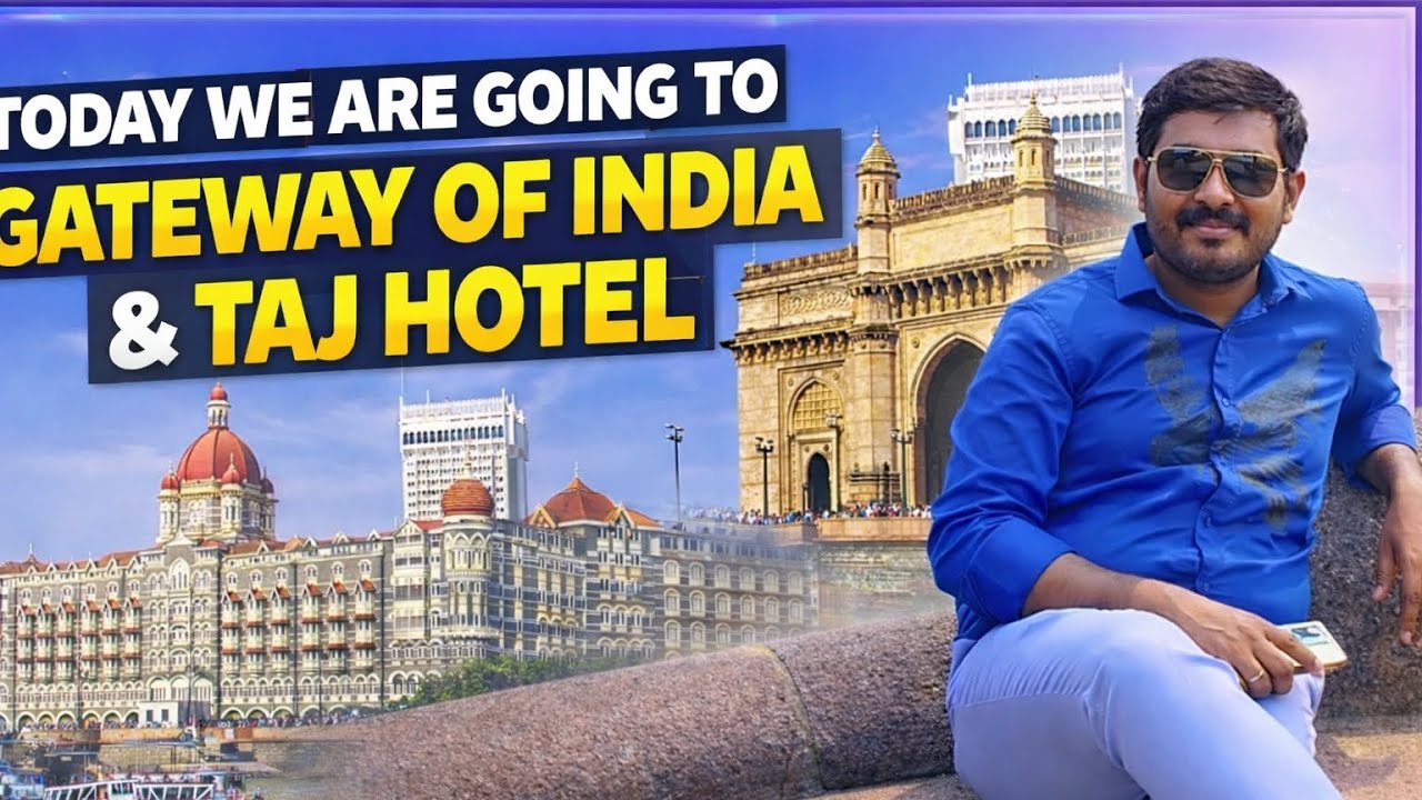 Aaj Ham Mumbai mein gateway of India dekhne ja rahe hain