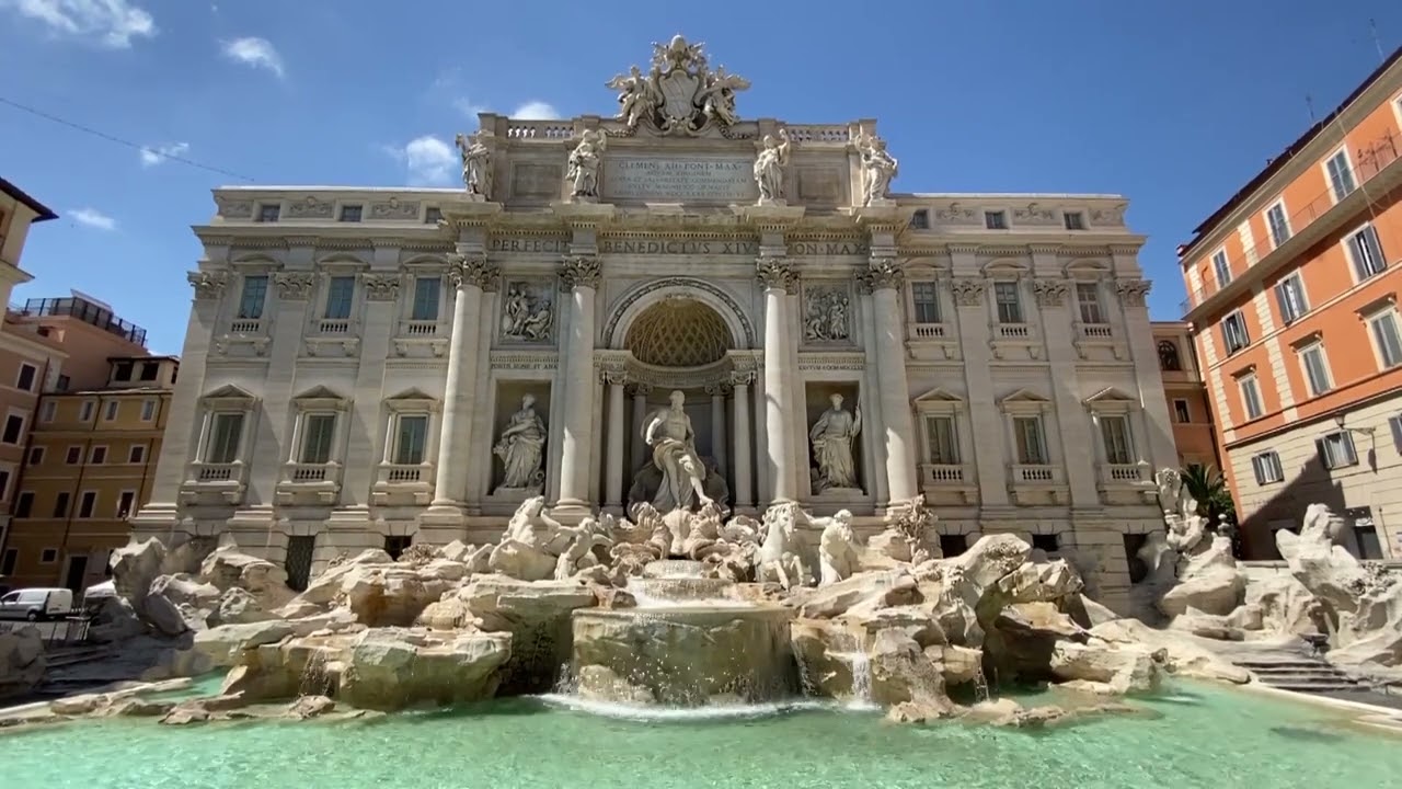 Fontana Di Trevi | Free Footage - Videos for content creators