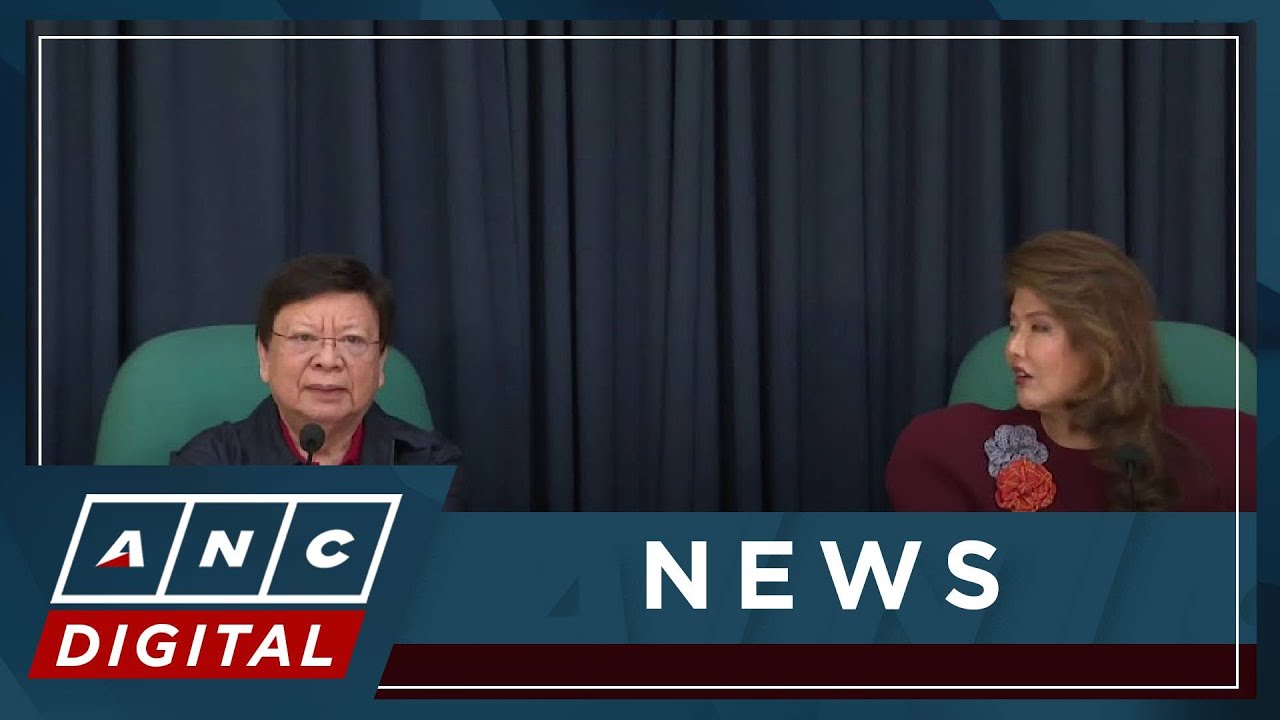 Imee Marcos, Marcoleta present 'minority report' on flood control probe | ANC