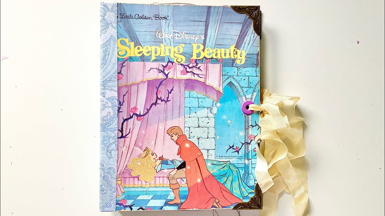 Sleeping Beauty Little Golden Book journal