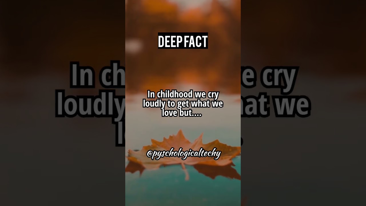 Deep fact💔 || 