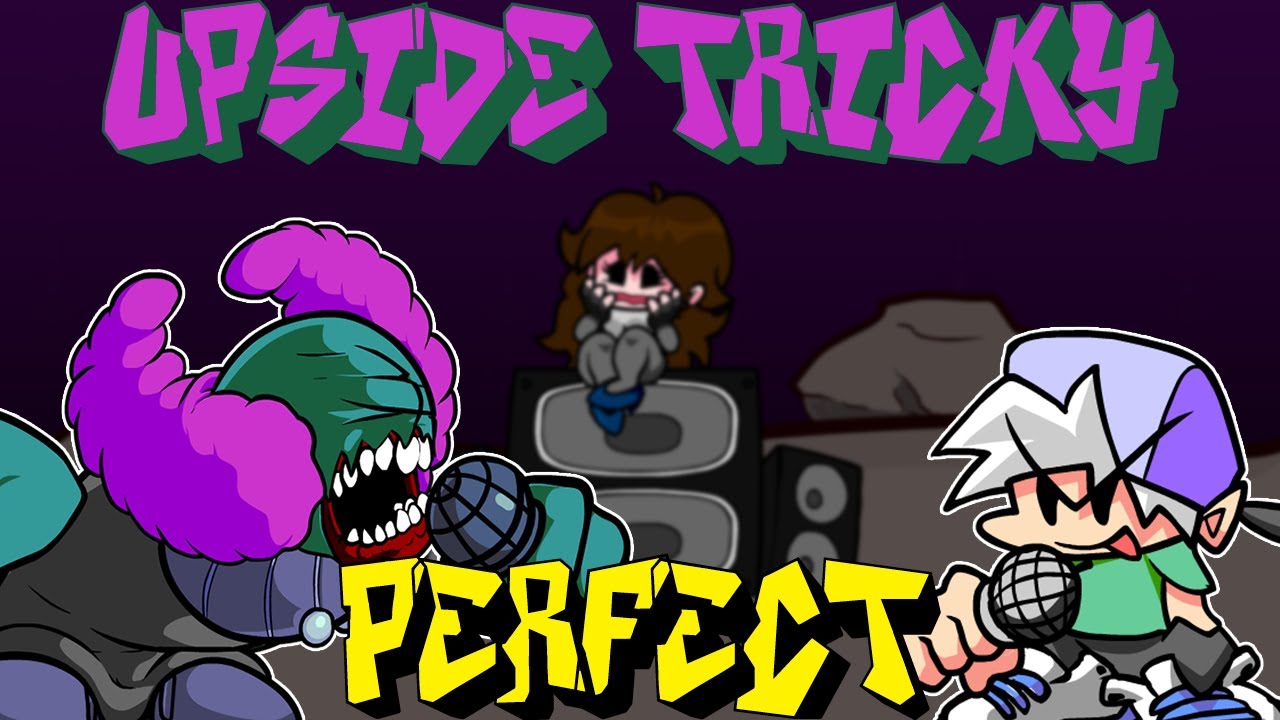 Friday Night Funkin' — Perfect Combo — UpSide Tricky Mod [HARD]
