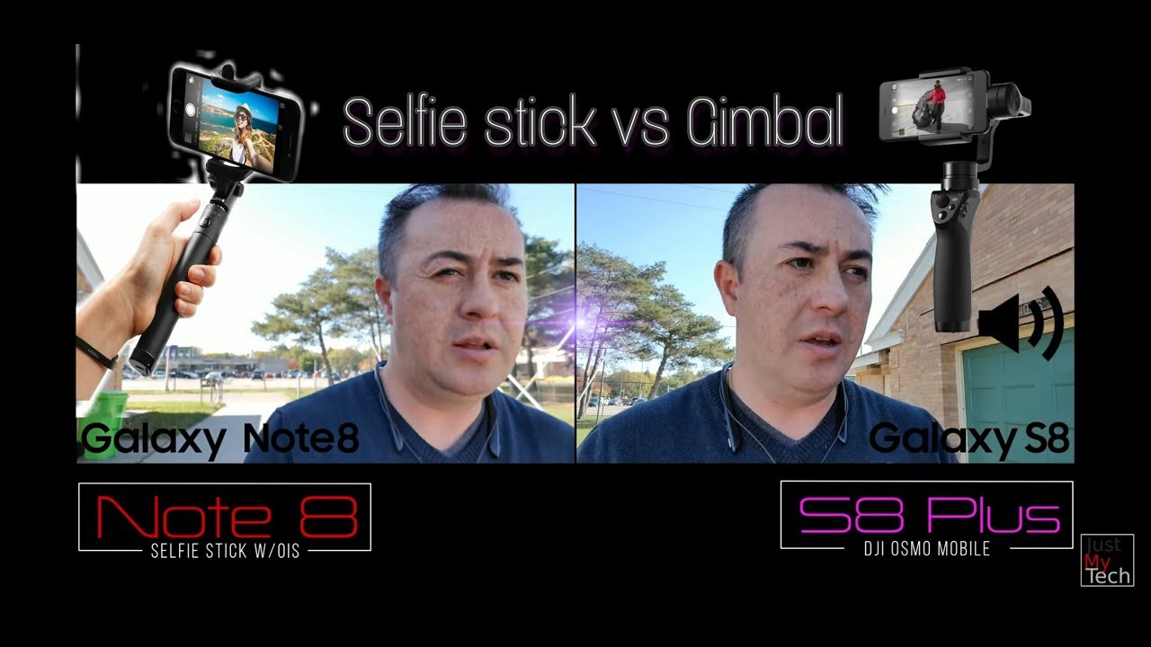 Selfie stick vs Gimbal