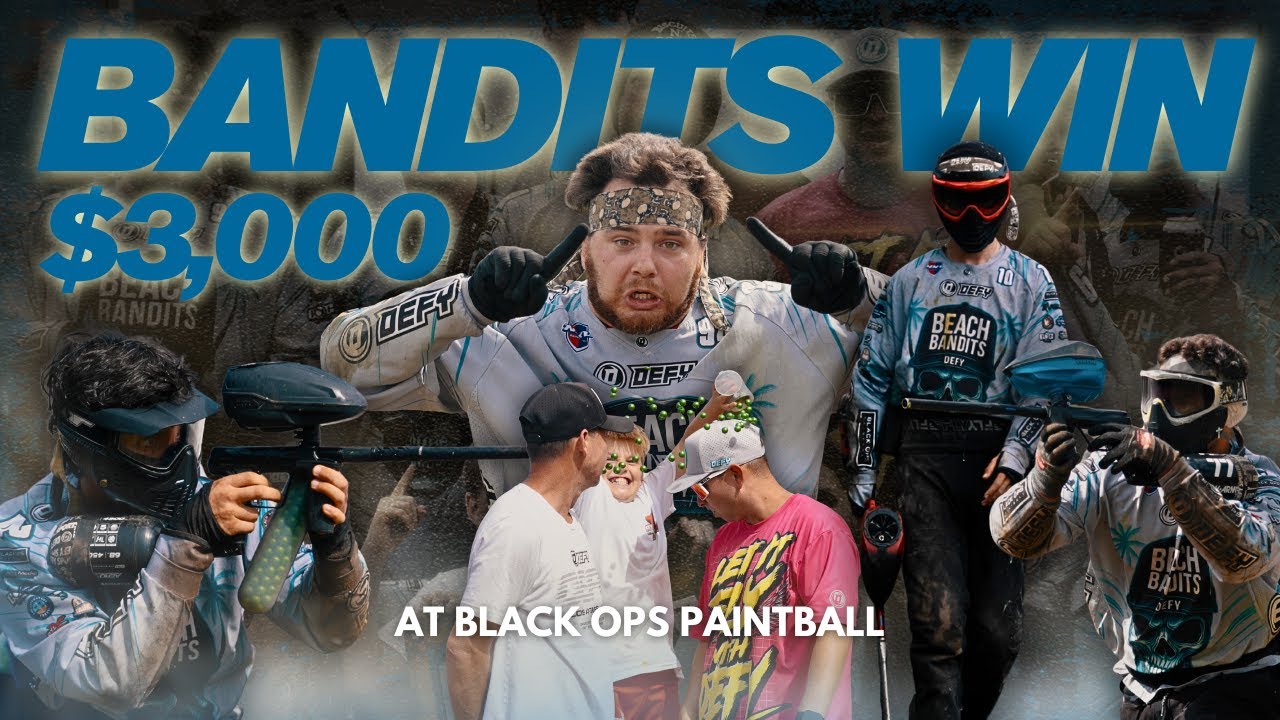 Bandits Win $3,000 at Black Ops Paintball